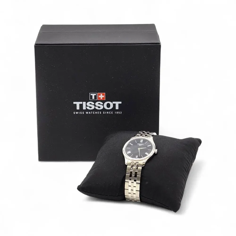 Tissot Tradition 5.5 Quartz Black Dial Women's Watch T063.209.11.058.00